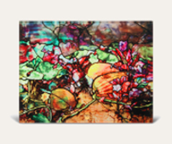 Tiffany Pumpkins and Beets tableau