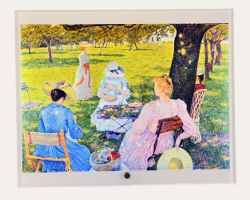 In July Before Noon tableau